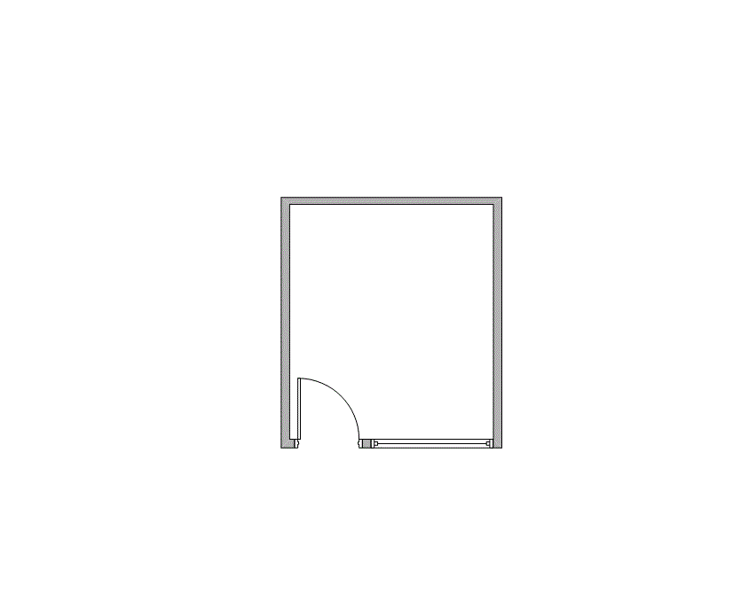 Floor plan of Flexible Office Space for Rent at 11011 Richmond Ave 711