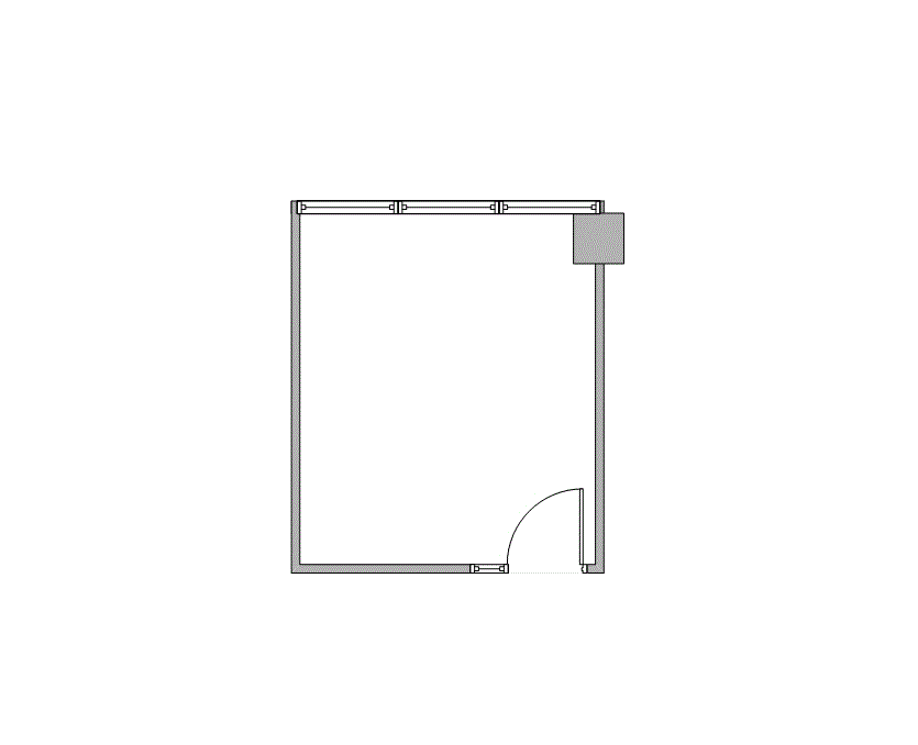 Floor plan of Flexible Office Space for Rent at 11011 Richmond Ave 716