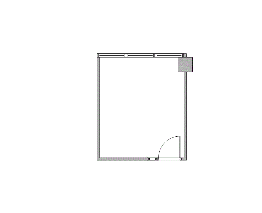 Floor plan of Flexible Office Space for Rent at 11011 Richmond Ave 722