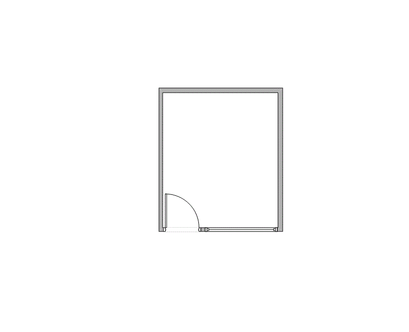 Floor plan of Flexible Office Space for Rent at 11011 Richmond Ave 725