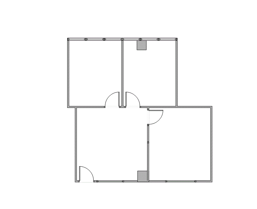 Floor plan of Flexible Office Space for Rent at 11011 Richmond Ave 726