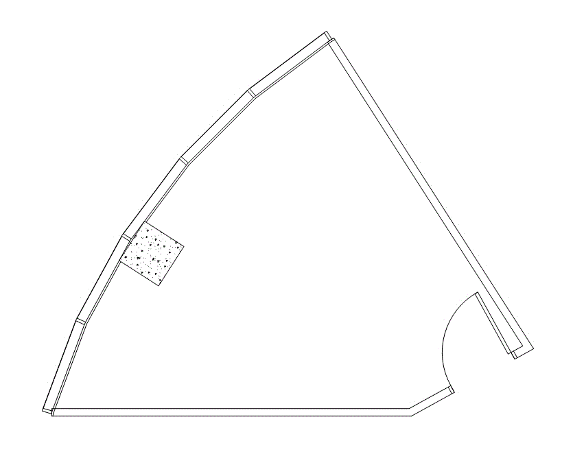 Floor plan of Flexible Office Space for Rent at 11011 Richmond Ave 732