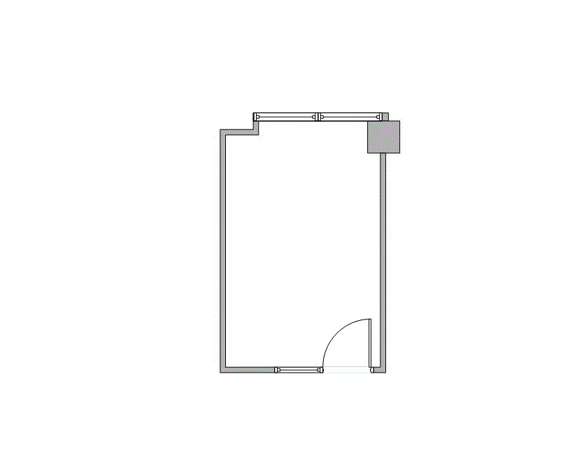 Floor plan of Flexible Office Space for Rent at 11011 Richmond Ave 752