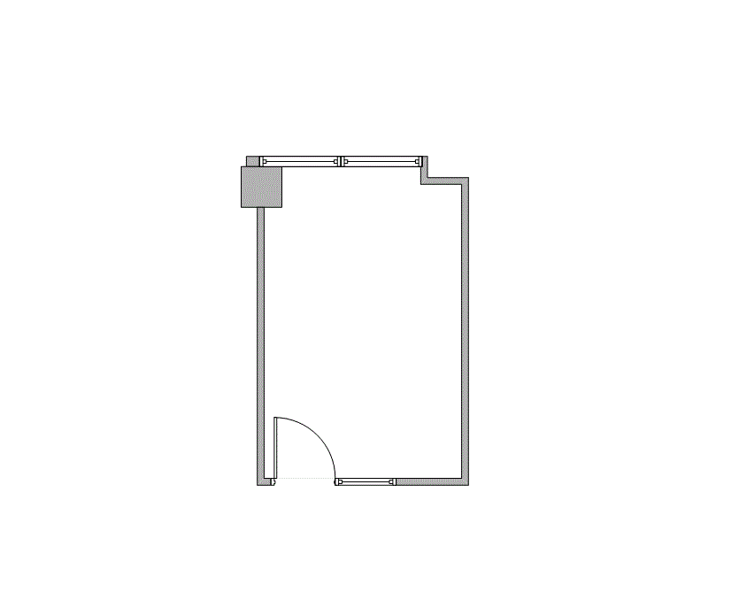 Floor plan of Flexible Office Space for Rent at 11011 Richmond Ave 754