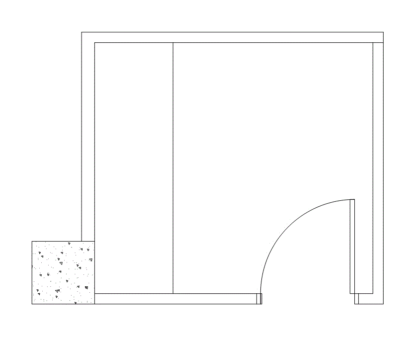 Floor plan of Flexible Office Space for Rent at 11011 Richmond Ave 765