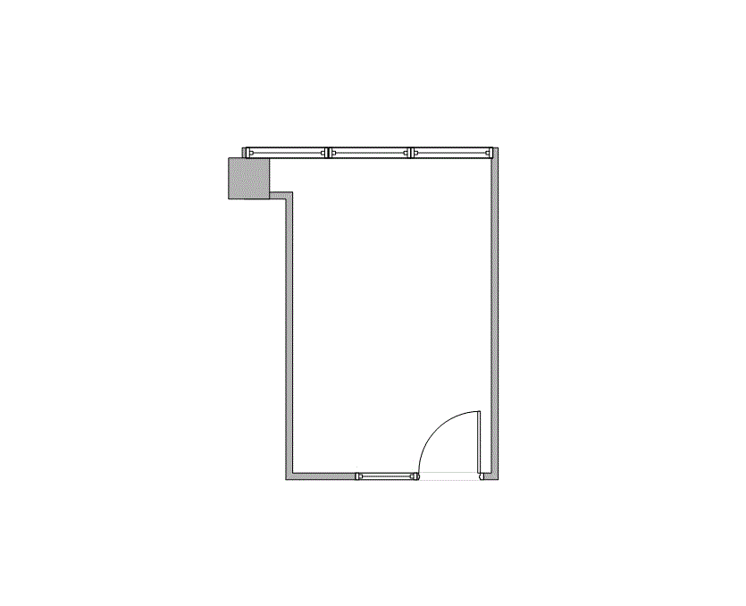 Floor plan of Flexible Office Space for Rent at 11011 Richmond Ave 770