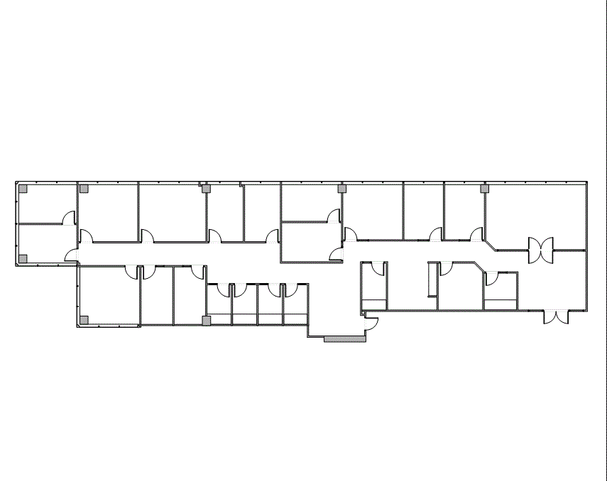 Floor plan of Flexible Office Space for Rent at 2401 Fountain View Dr 510.WS