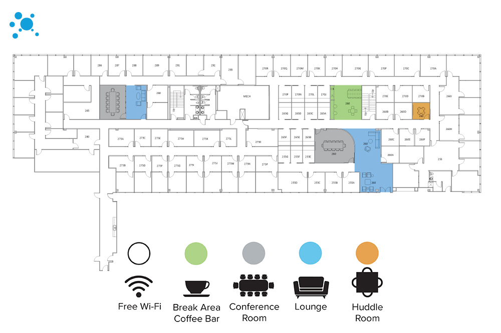 Interior images of Flexible office space at 12808 West Airport Blvd 5