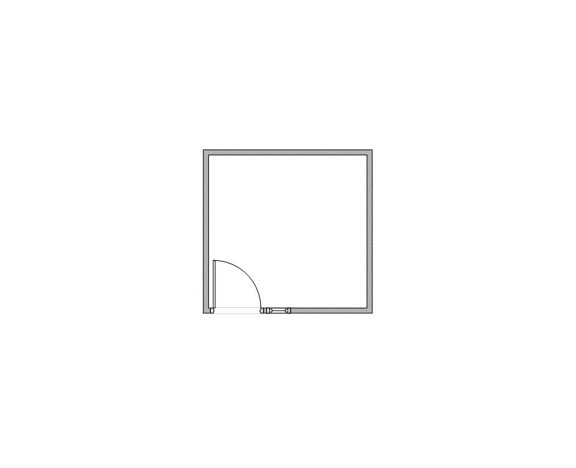 Floor plan of Flexible Office Space for Rent at 12808 West Airport Blvd 260C