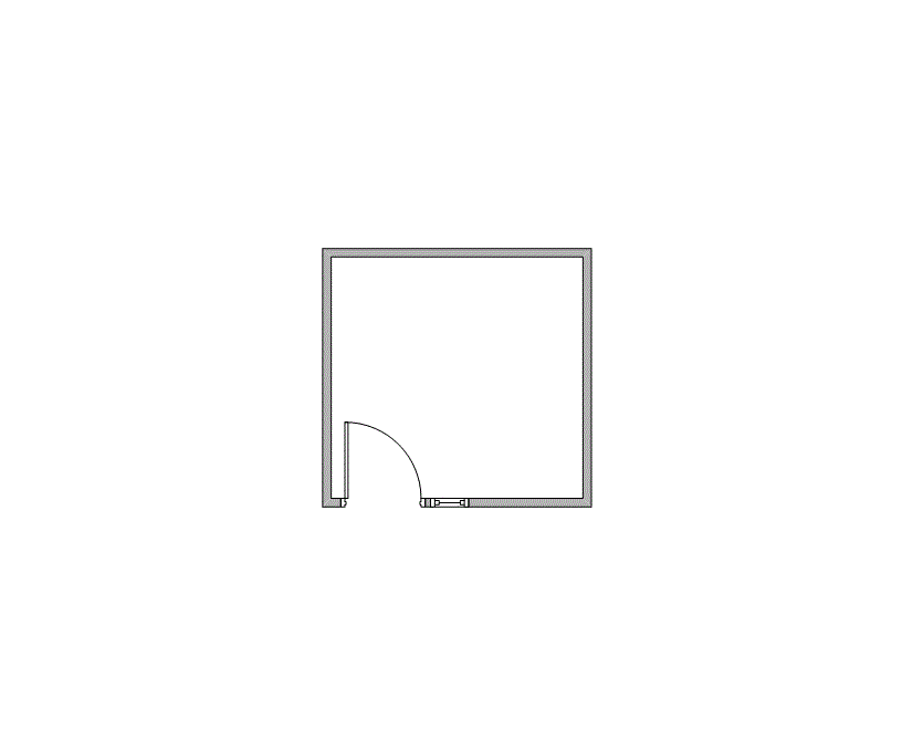 Floor plan of Flexible Office Space for Rent at 12808 West Airport Blvd 270E