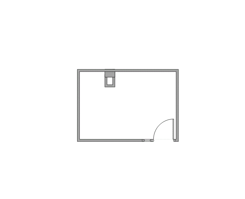 Floor plan of Flexible Office Space for Rent at 12808 West Airport Blvd 275A
