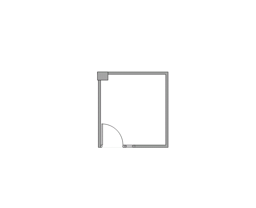 Floor plan of Flexible Office Space for Rent at 12808 West Airport Blvd 275L