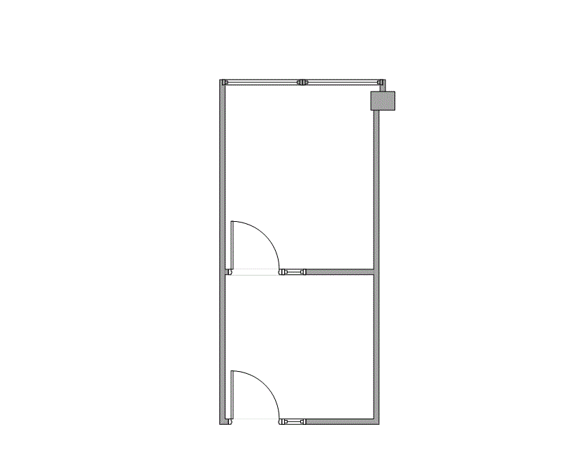 Floor plan of Flexible Office Space for Rent at 12808 West Airport Blvd 275M
