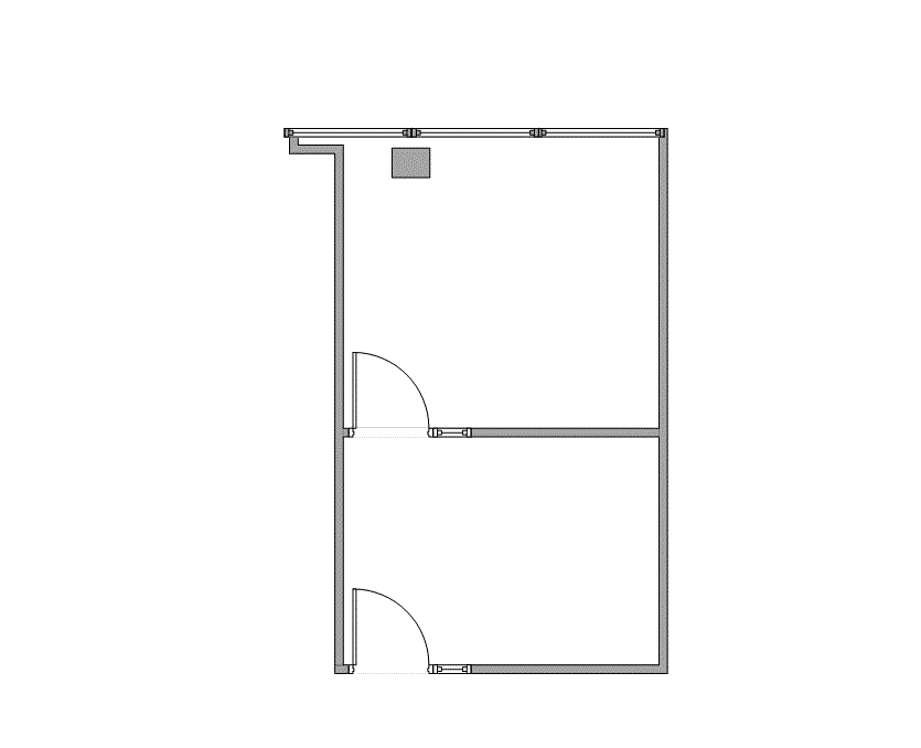 Floor plan of Flexible Office Space for Rent at 12808 West Airport Blvd 275P