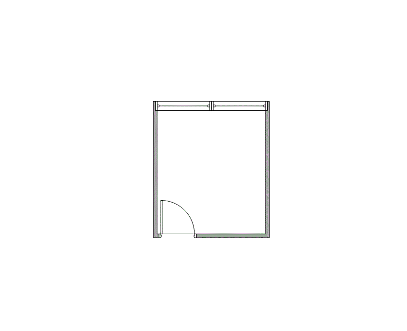Floor plan of Flexible Office Space for Rent at 12808 West Airport Blvd 288