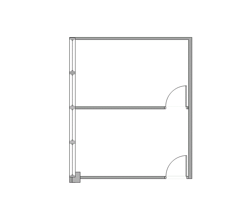 Floor plan of Flexible Office Space for Rent at 12808 West Airport Blvd 293