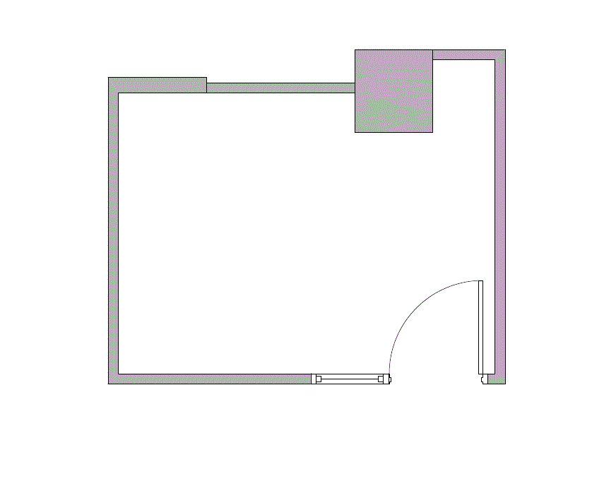 Floor plan of Flexible Office Space for Rent at 2821-2851 South Parker Road 1-0130