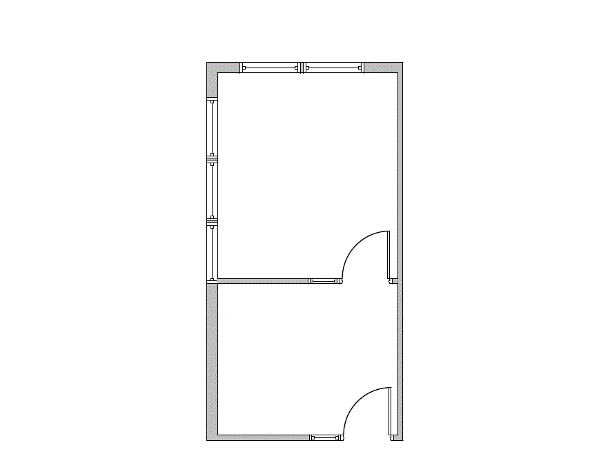 Floor plan of Flexible Office Space for Rent at 11225 North 28th Drive A102-01