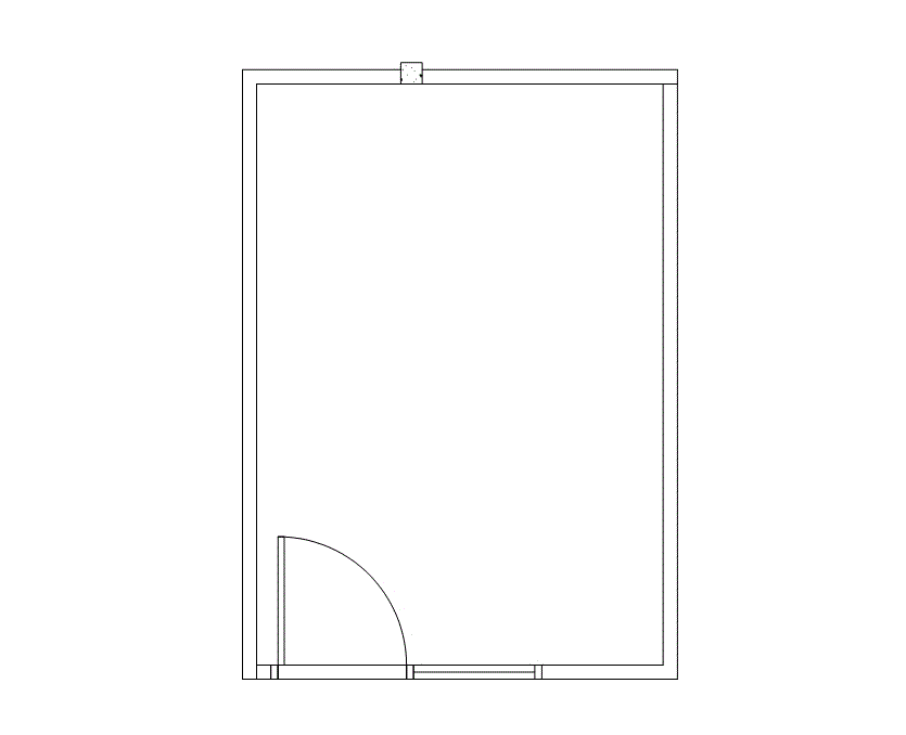 Floor plan of Flexible Office Space for Rent at 11225 North 28th Drive A102-13