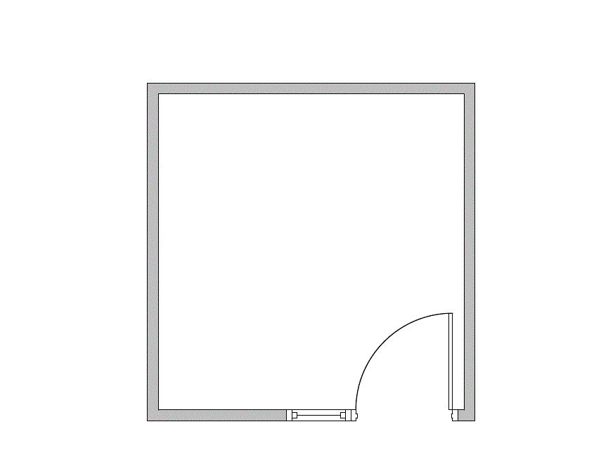Floor plan of Flexible Office Space for Rent at 11225 North 28th Drive A102-16