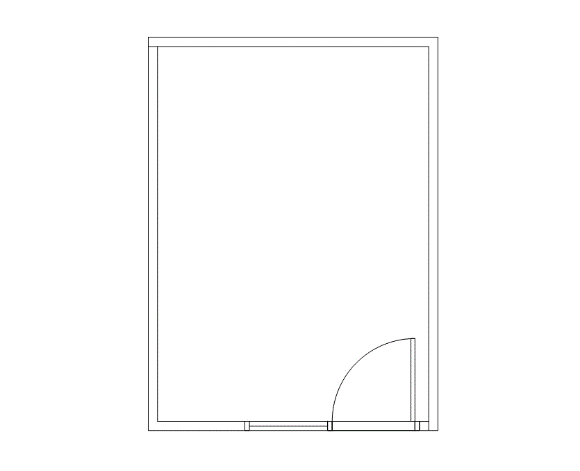 Floor plan of Flexible Office Space for Rent at 11225 North 28th Drive A102-17