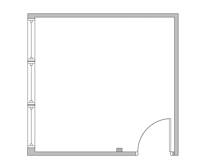 Floor plan of Flexible Office Space for Rent at 11225 North 28th Drive A102-21