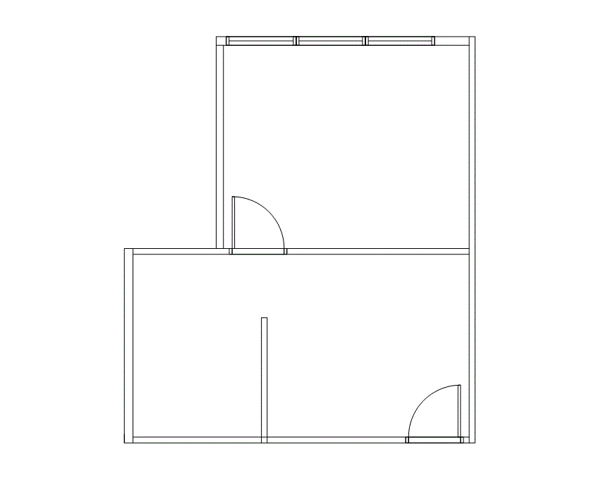 Floor plan of Flexible Office Space for Rent at 11225 North 28th Drive B225