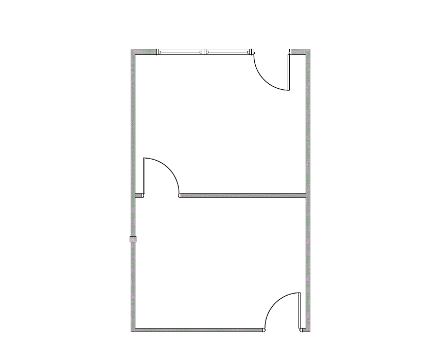 Floor plan of Flexible Office Space for Rent at 11225 North 28th Drive B227