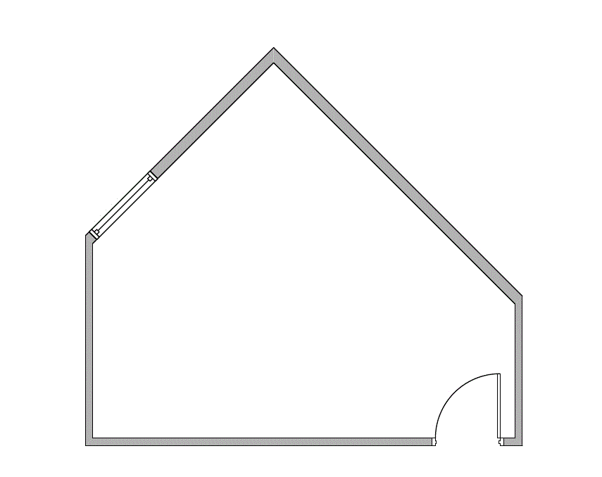 Floor plan of Flexible Office Space for Rent at 11225 North 28th Drive B238