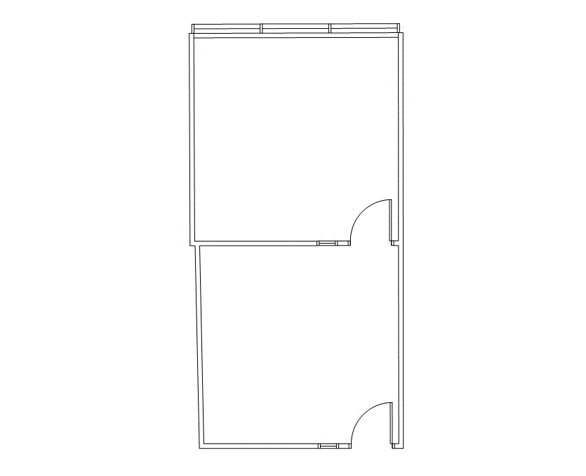 Floor plan of Flexible Office Space for Rent at 14800 Quorum Drive 247