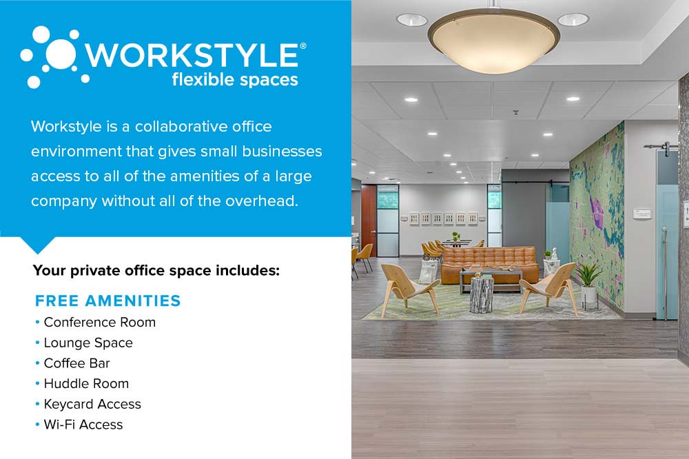 Interior images of Flexible office space at 13201 Northwest Freeway 5