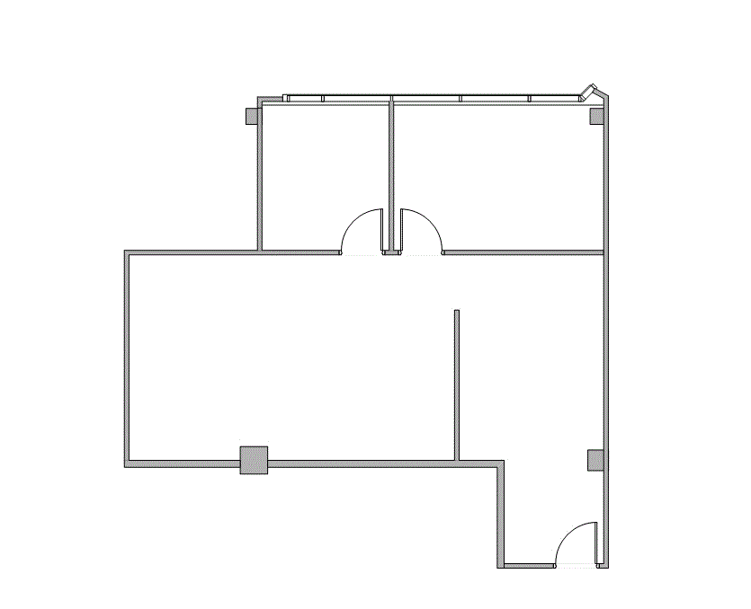 Floor plan of Flexible Office Space for Rent at 13201 Northwest Freeway 400