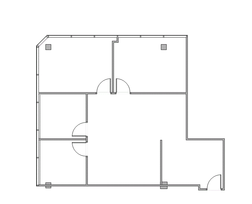 Floor plan of Flexible Office Space for Rent at 13201 Northwest Freeway 410