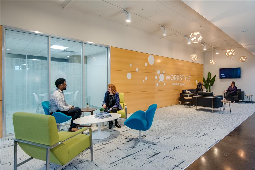 Interior images of Flexible office space at 10100 North Central Expressway 8