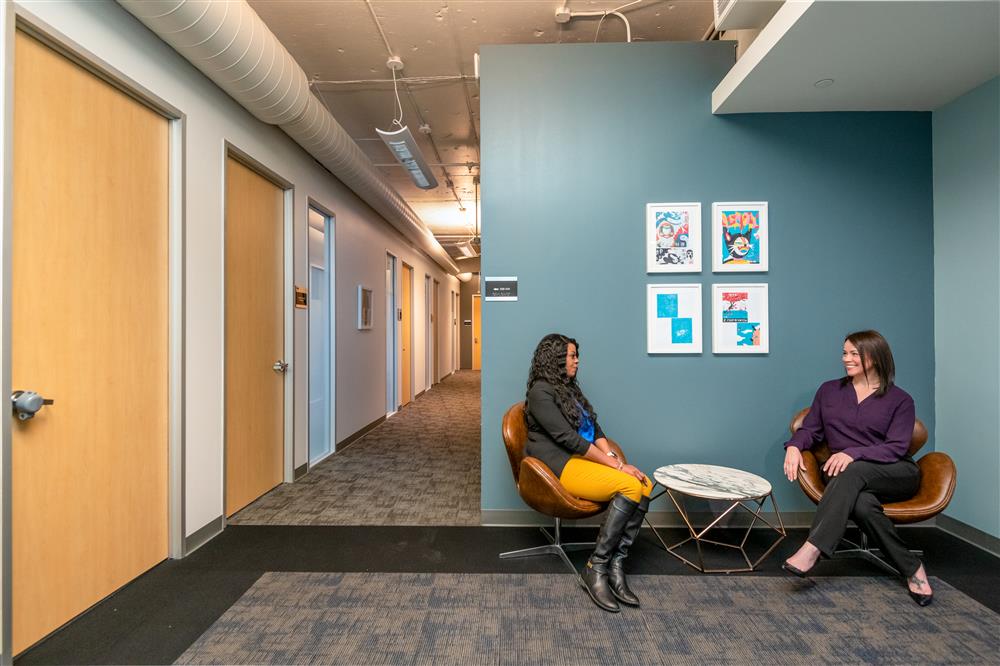 Interior images of Flexible office space at 10100 North Central Expressway 10
