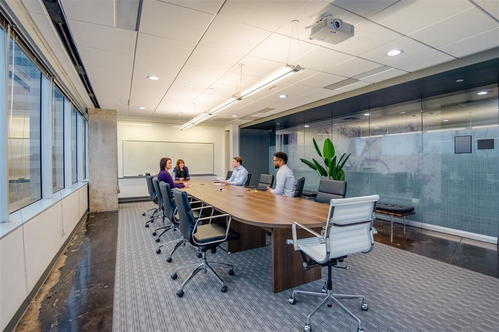 Interior images of Flexible office space at 10100 North Central Expressway 11