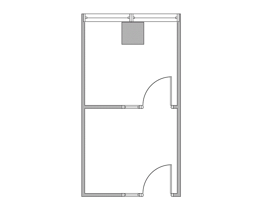 Floor plan of Flexible Office Space for Rent at 10100 North Central Expressway 326