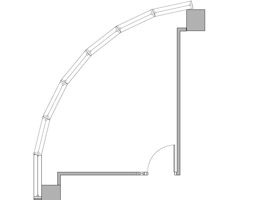 Floor plan of Flexible Office Space for Rent at 10100 North Central Expressway 338