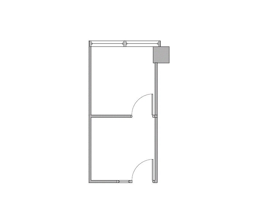 Floor plan of Flexible Office Space for Rent at 10100 North Central Expressway 355