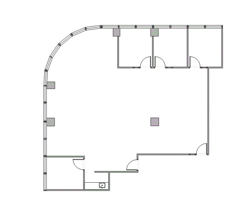Floor plan of Flexible Office Space for Rent at 10100 North Central Expressway 380