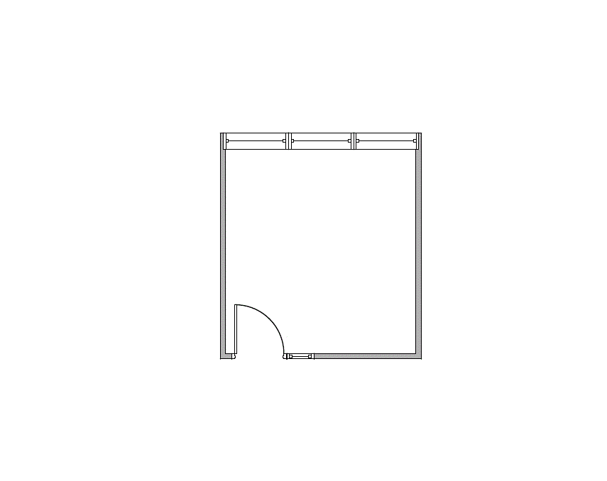 Floor plan of Flexible Office Space for Rent at 10000 North 31st Avenue C100-136