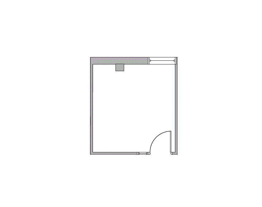 Floor plan of Flexible Office Space for Rent at 10000 North 31st Avenue C100-138