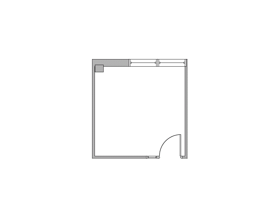Floor plan of Flexible Office Space for Rent at 10000 North 31st Avenue C100-142