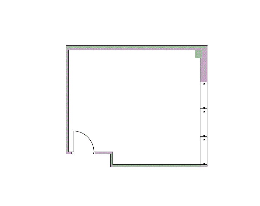 Floor plan of Flexible Office Space for Rent at 10000 North 31st Avenue C100-145