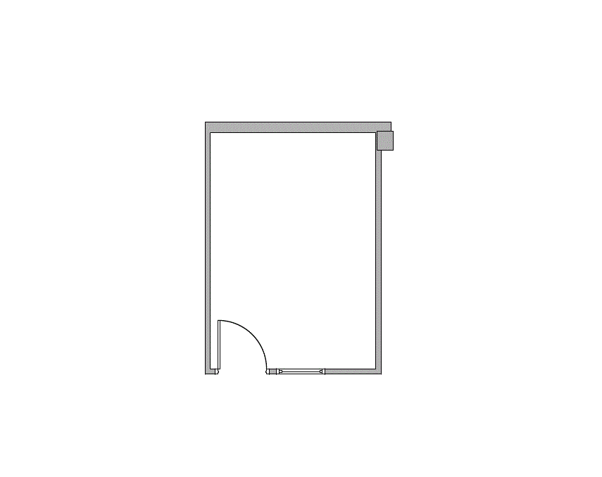 Floor plan of Flexible Office Space for Rent at 10000 North 31st Avenue C100-147