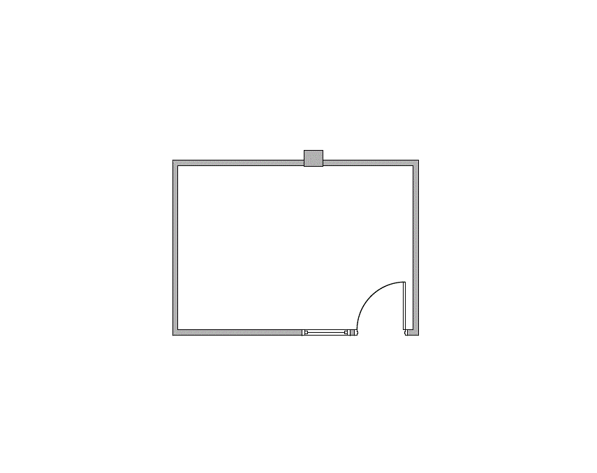 Floor plan of Flexible Office Space for Rent at 10000 North 31st Avenue C100-155