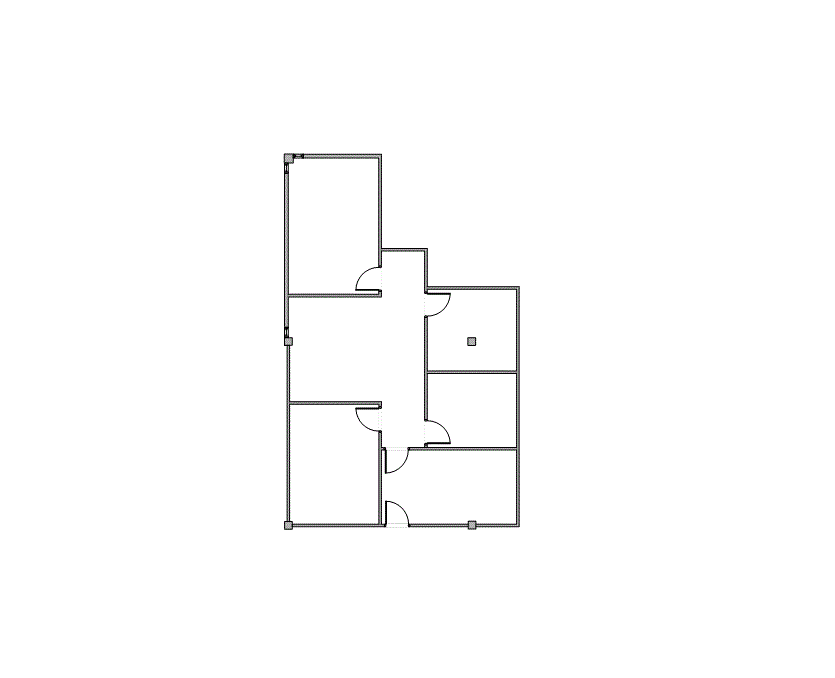 Floor plan of Flexible Office Space for Rent at 1322 Space Park Drive A191