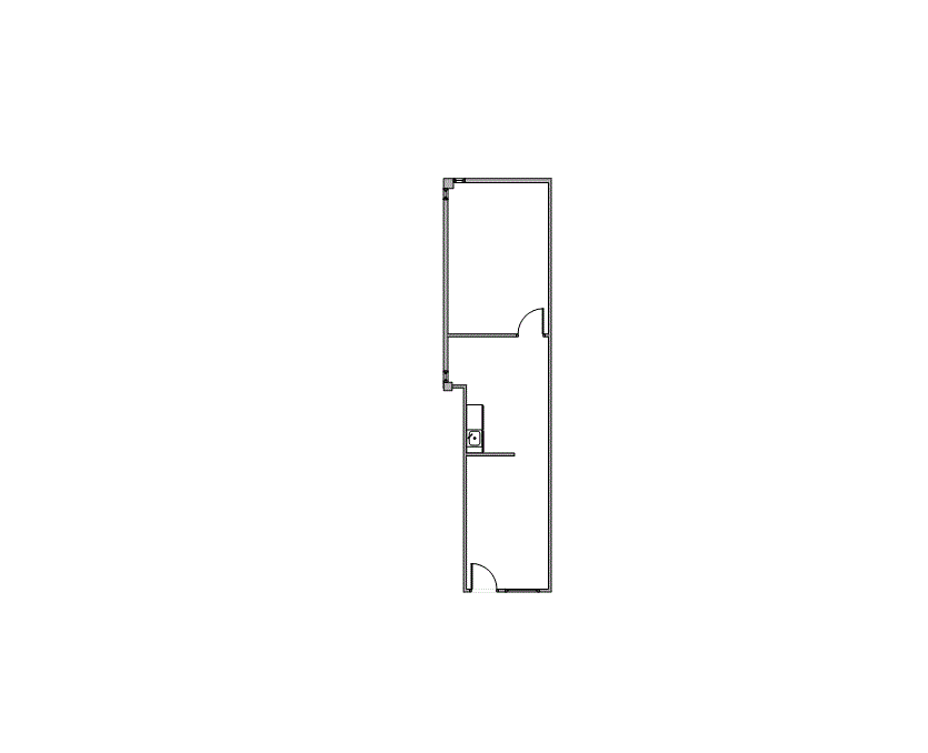 Floor plan of Flexible Office Space for Rent at 1322 Space Park Drive A203