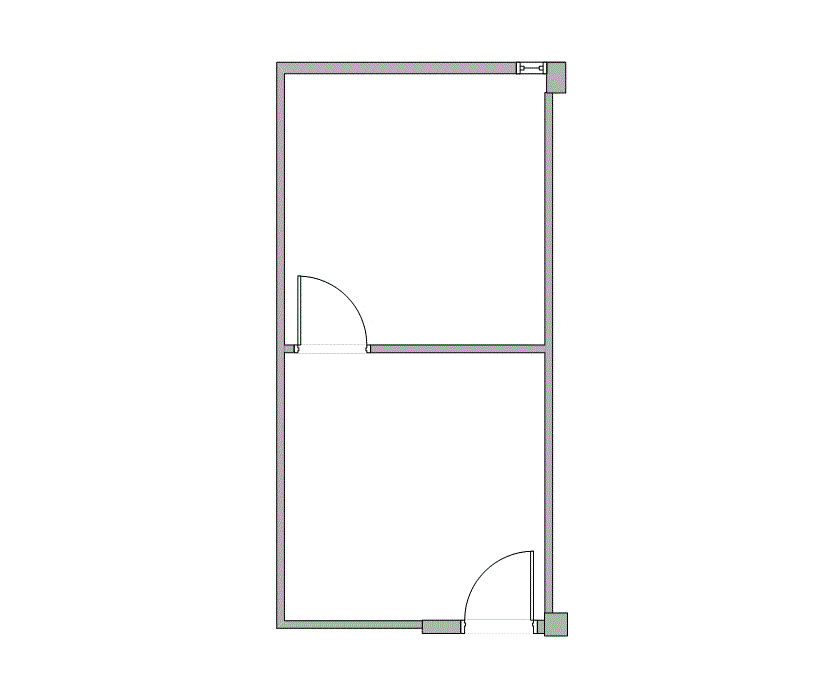 Floor plan of Flexible Office Space for Rent at 1322 Space Park Drive A215