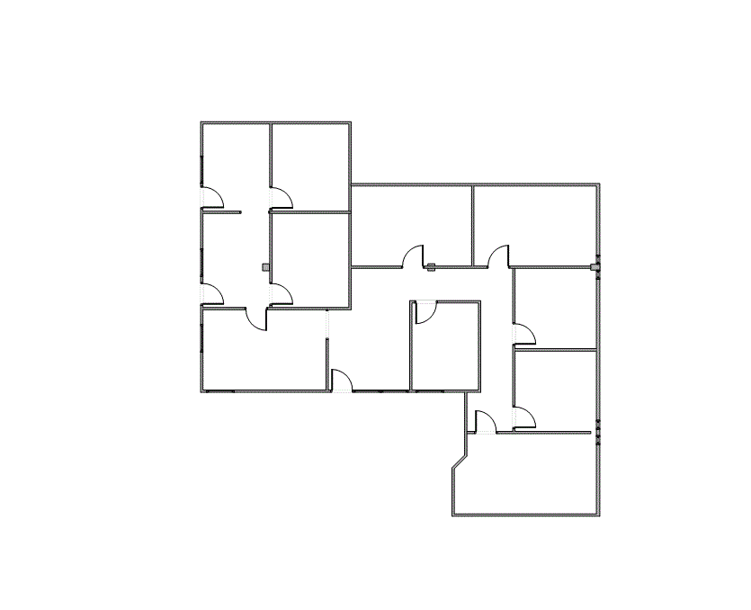 Floor plan of Flexible Office Space for Rent at 1322 Space Park Drive A220